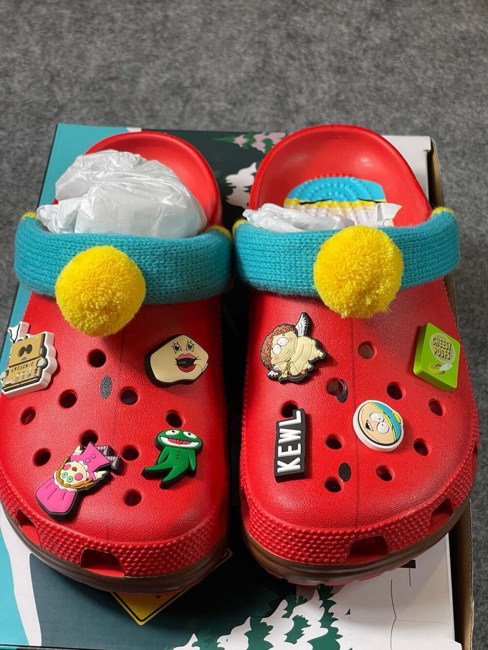 Crocs Classic Clog Eric Cartman South Park Size M8 W10 - Picture 2 of 9